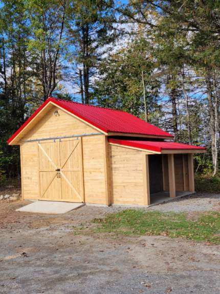 Garage Build — J&B Contractors Bangor Maine