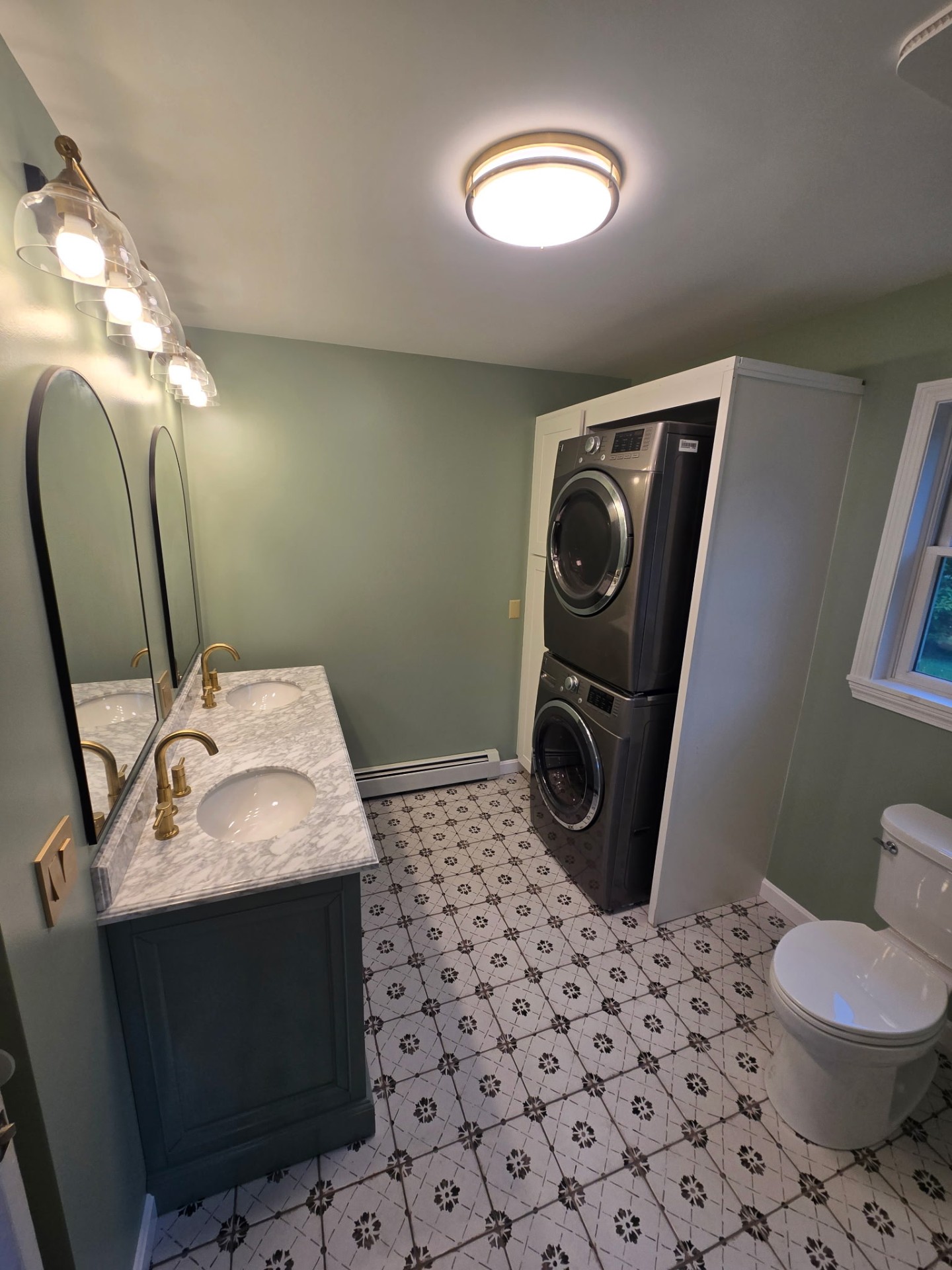 Master Bathroom & Laundry Remodel — J&B Contractors Bangor Maine