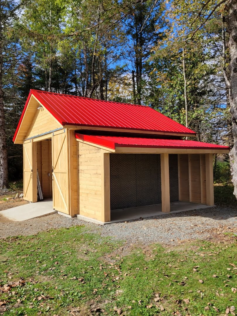Garage Build — J&B Contractors Bangor Maine